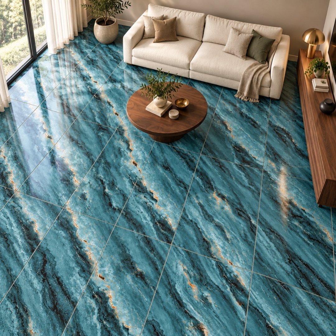 CA BENTLEY AQUA_EL, marble and stone-look wall tile for kitchen (view 7)